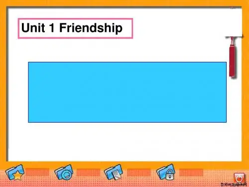 Friendship PPT课件 47 人教课标版