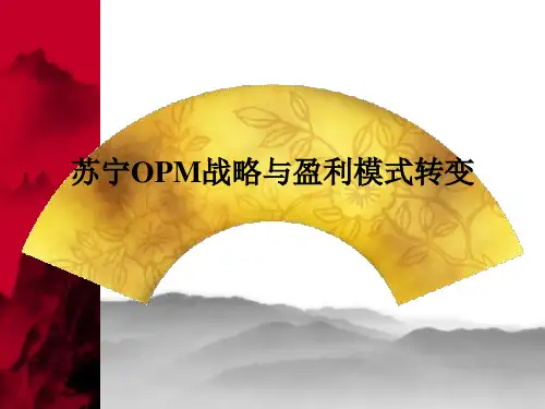 苏宁电器OPM战略分析