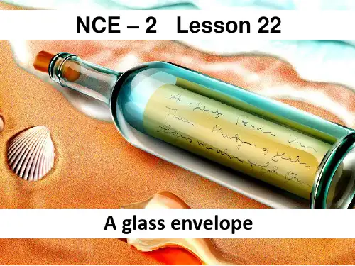 新概念英语第二册Lesson22课件