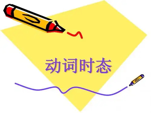 动词时态、语态