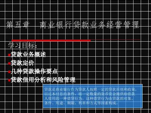 商业银行贷款业务管理及财务知识分析.pptx