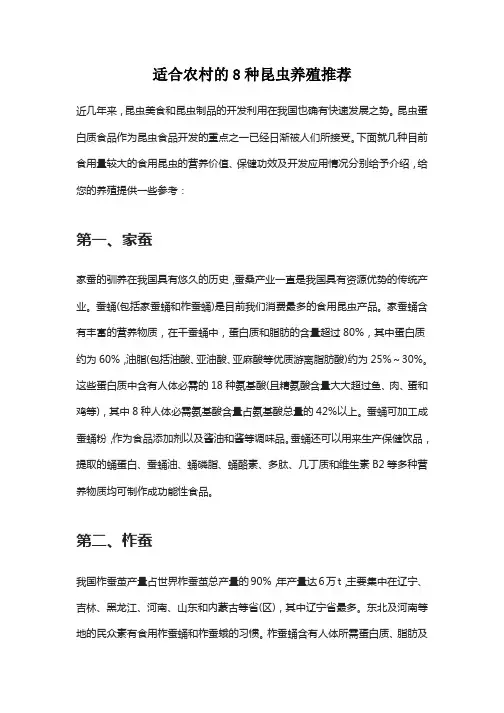适合农村的8种昆虫养殖推荐