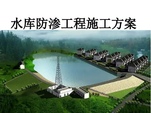 水库防渗工程施工方案
