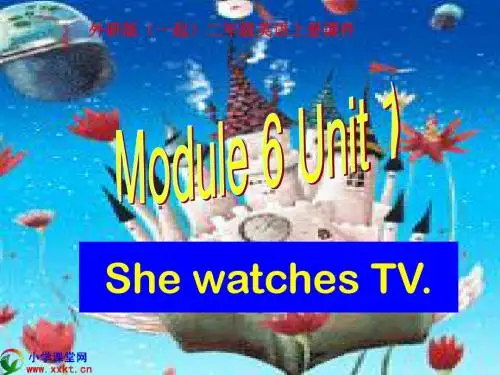 二年级英语上册《Module 6 Unit 1》PPT课件之二(外研版一起)
