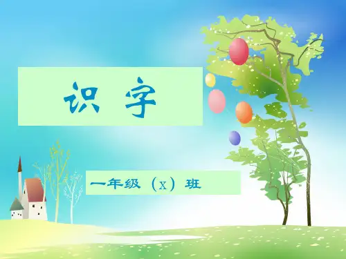 一年级第一课识字：天地人你我他-ppt课件