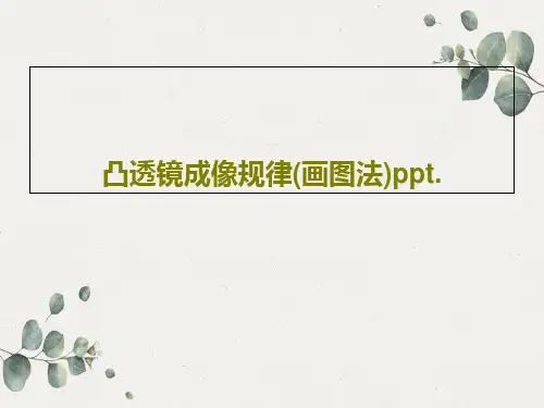 凸透镜成像规律(画图法)ppt.共40页