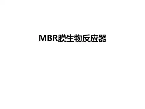 最新MBR膜生物反应器