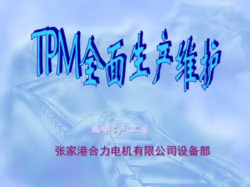 全面生产维护