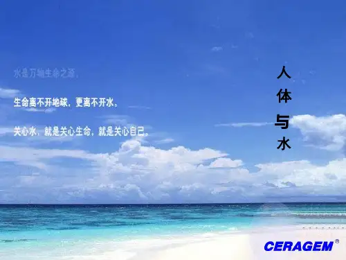 中国饮用水现状 PPT