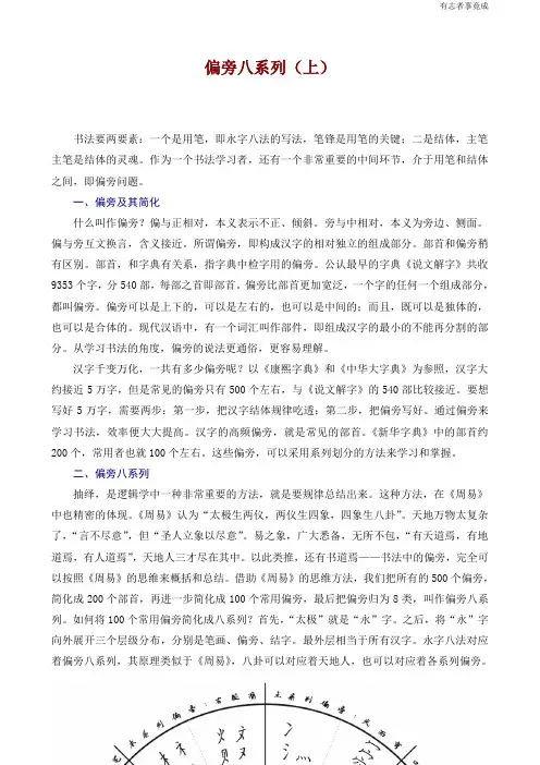 3-偏旁八系列-上