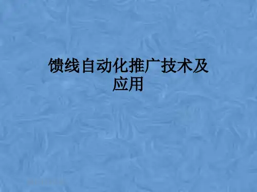 馈线自动化推广技术及应用