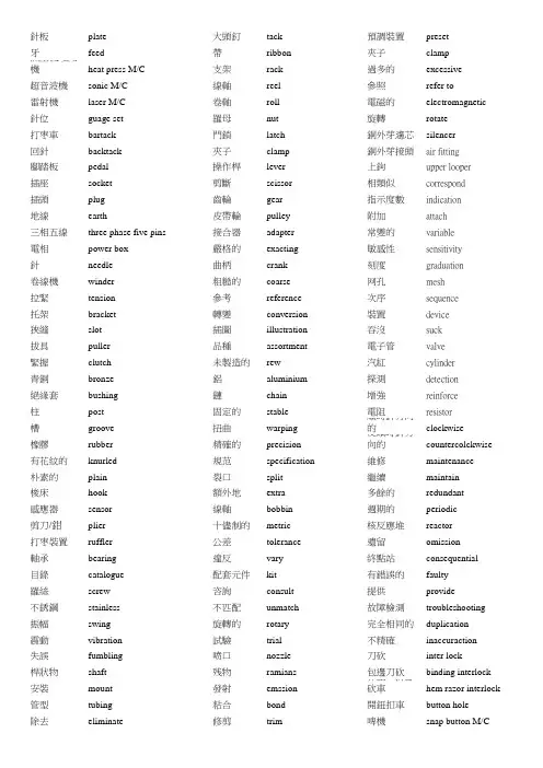英文单词