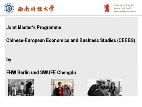 Chinese-European Economics and Business Studies (CEEBS)