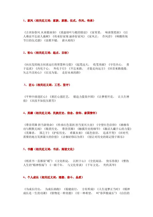 2020高考作文热点话题及题目集锦