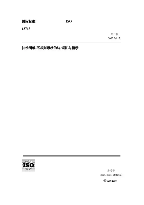 国际标准ISO13715