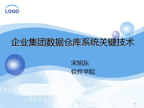 数据仓库系统PPT课件