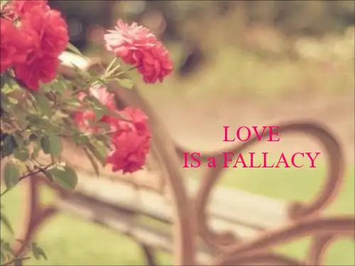 love_is_a_fallacy_PPT guo