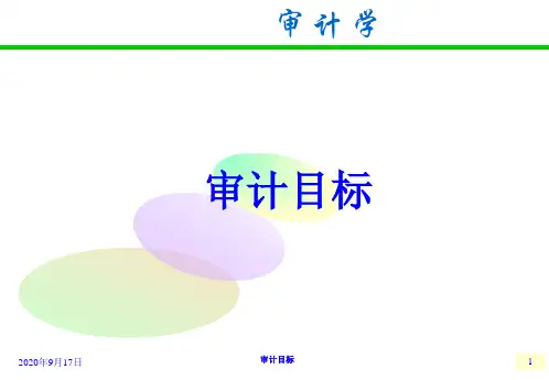 51认定好例审计目标