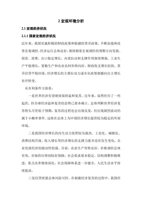 宏观环境分析