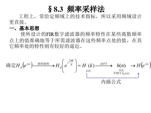 频率采样法