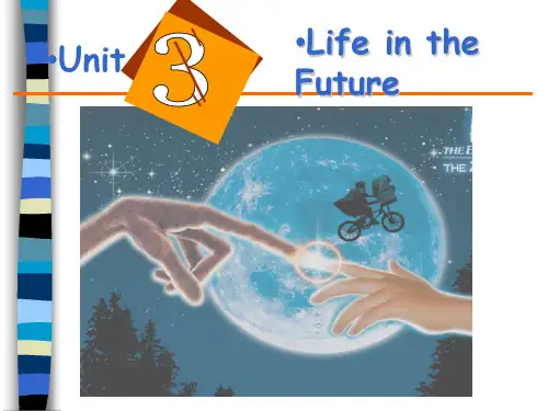 Book 5 Unit 3 -Reading Life In The Future