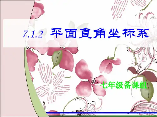 人教版七年级数学下册课件：7.1平面直角坐标系(2)