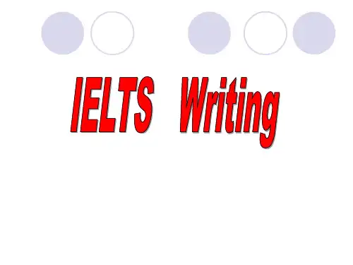 IELTS WRITING雅思
