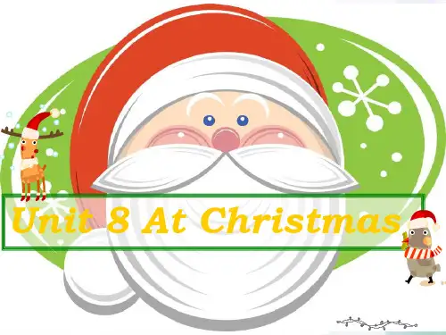 牛津译林版-英语-五年级上册-Unit 8 At Christmas.名师