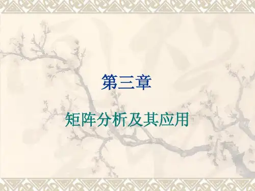 第三章_矩阵分析及其应用共79页