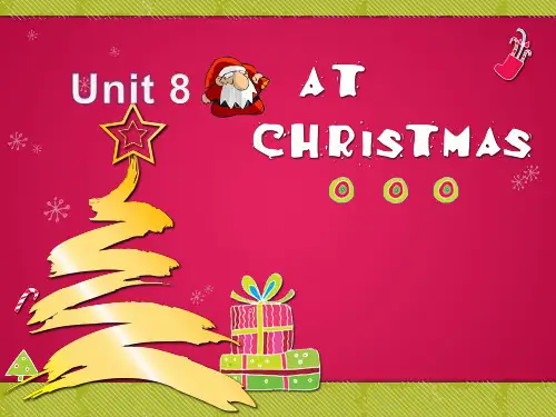 牛津译林版-英语-五年级上册-Unit 8 At Christmas.精品