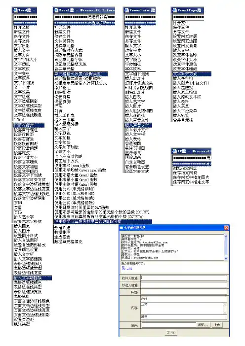 操作题的要求