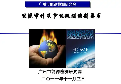 能源审计及节能规划编制要求共17页文档