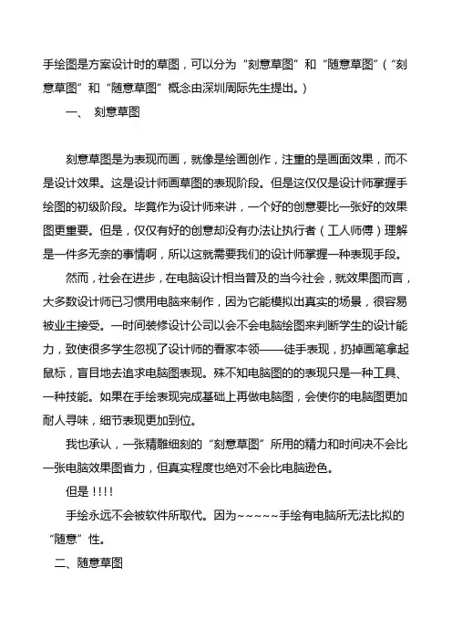 设计师一定要知道手绘的重要性