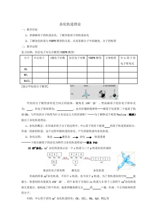 杂化轨道理论