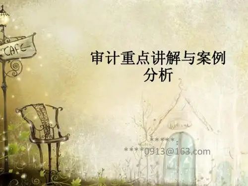 大学审计课件