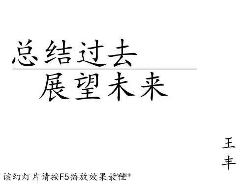 自我展示PPT模板