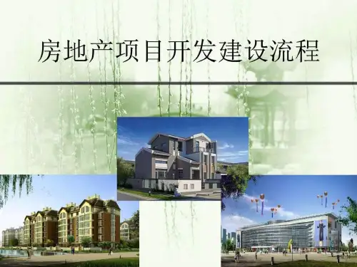 房地产开发流程.