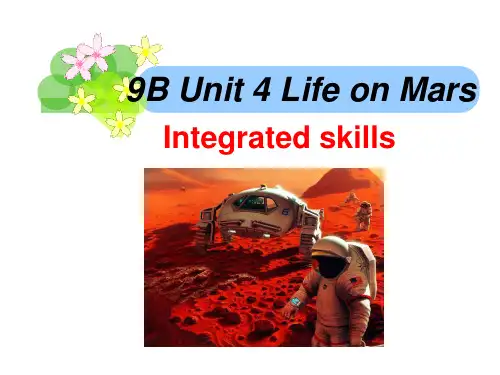 牛津英语9B Unit4 Integrated skills课件完美版