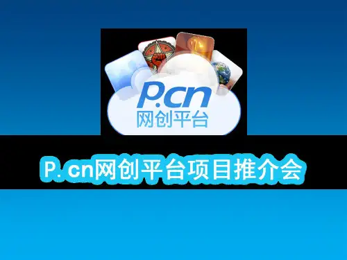 Pcn网创平台项目推介会
