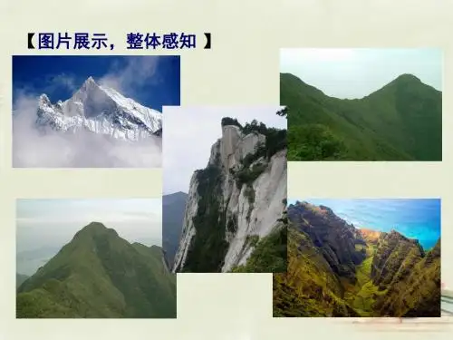 2015年河南省七年级地理上册 2.3 世界的地形 等高线地形图课件(1) 湘教版