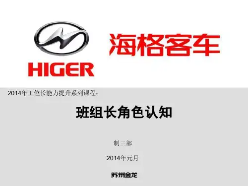 工位长能力提升系列课程---班组长角色认知