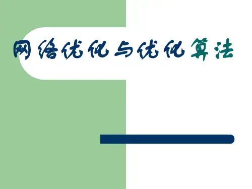 网络优化及实例