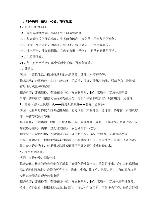 妇科医院培训资料