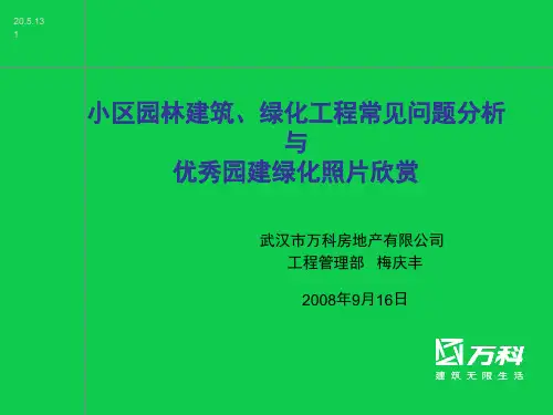 园林绿化常见问题及案例图片