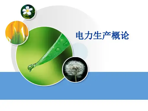 高职高专《电力生产概论(第三版)》课件水电篇 第9章 水轮发电机组