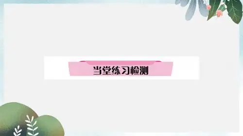 中考英语总复习第1部分教材知识梳理篇第19课时九上Modules1_2当堂练习检测精讲课件外研版