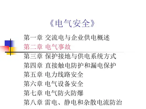 最新电气安全培训资料.pptx