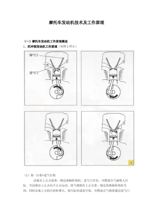 摩托车发动机技术及工作原理