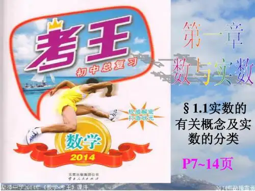 §1.1实数的有关概念及实数的分类
