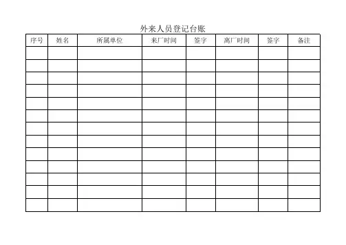 外来人员登记台账.xls